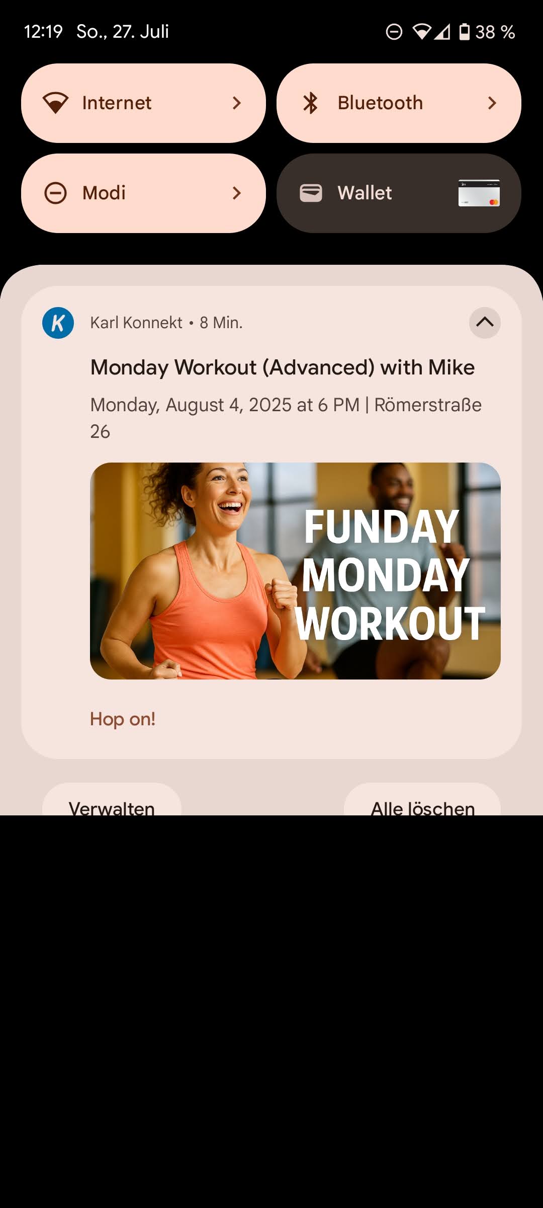 Clients can join with one tap