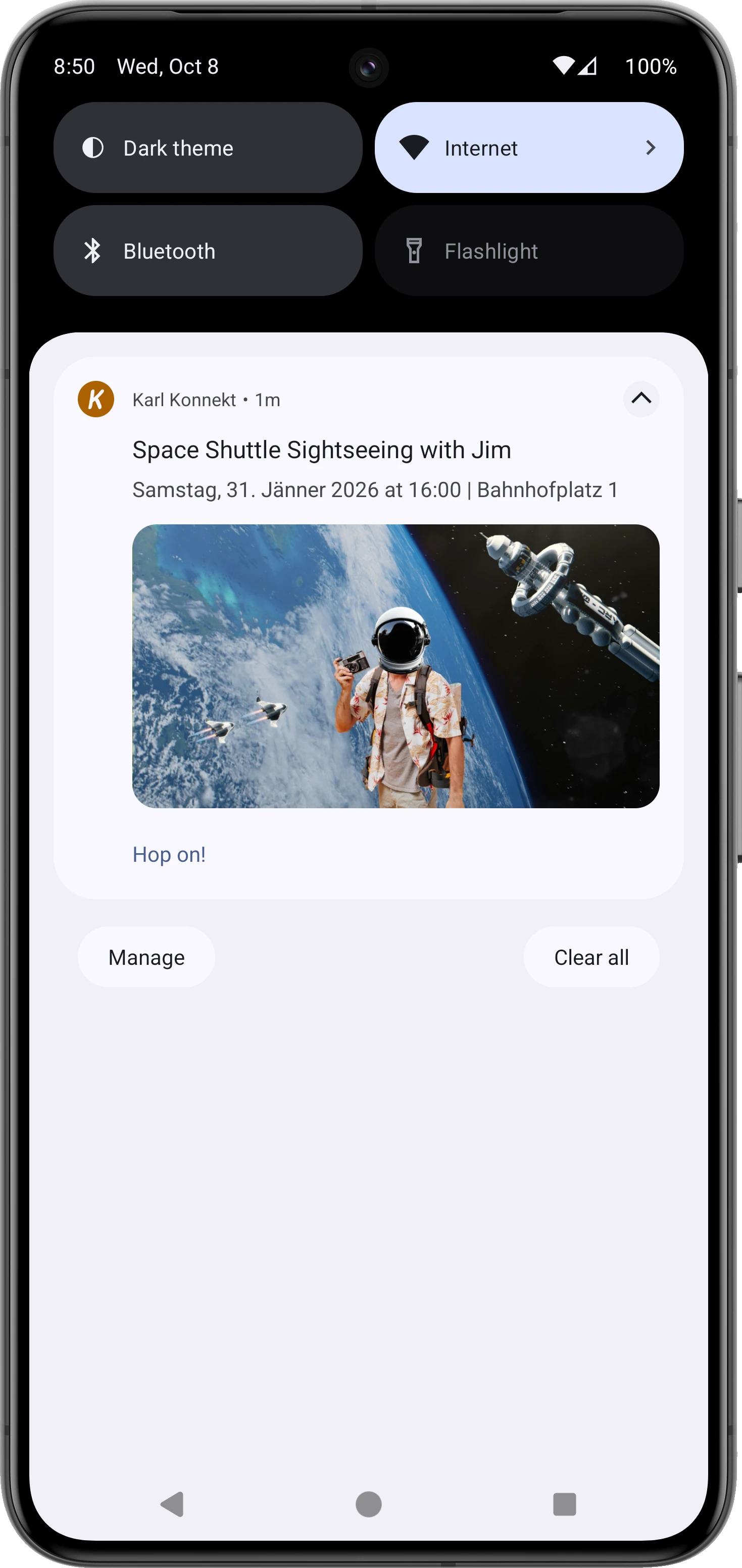 Clients can join with one tap